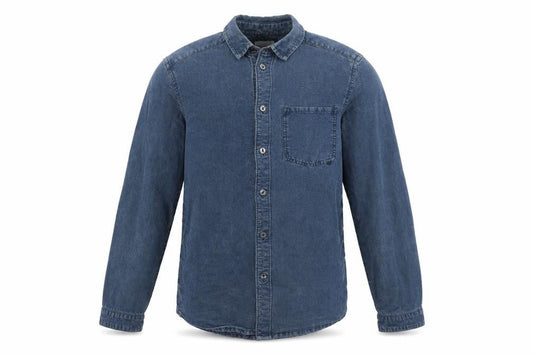 Wezc Mens Blue    Button-Up Size S