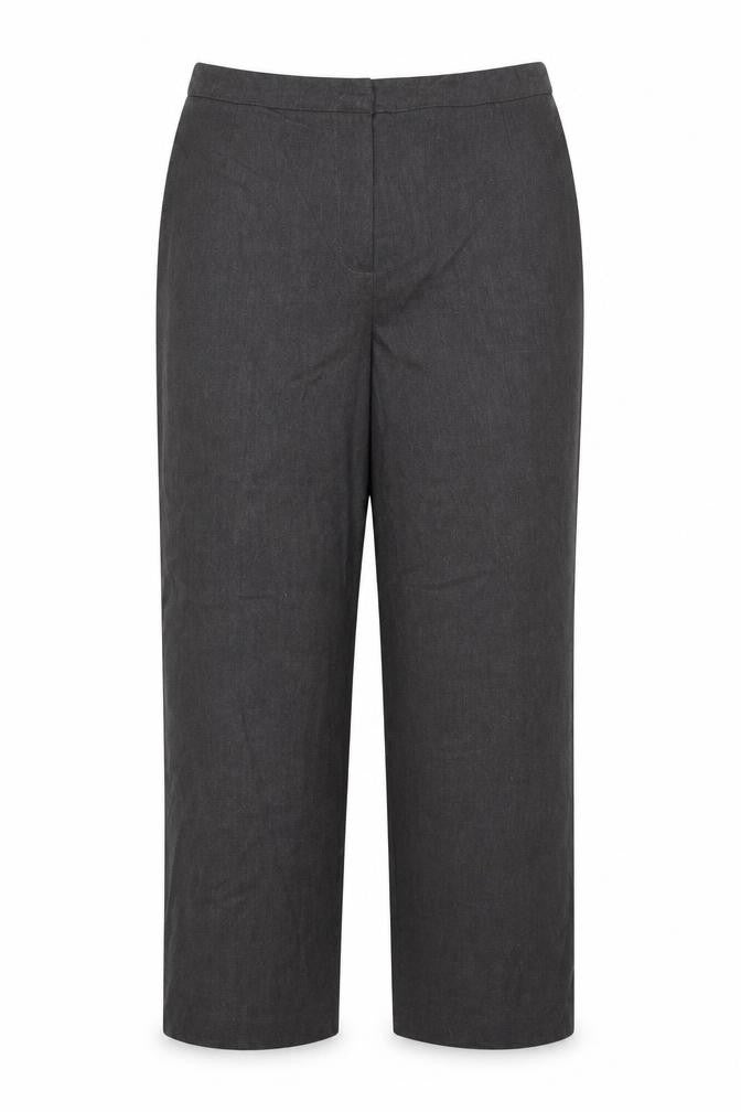 Poppy Womens Grey   Trousers  Size 14 L29 in