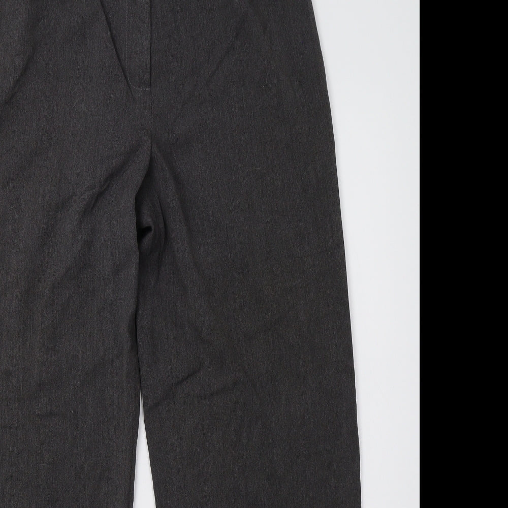 Poppy Womens Grey   Trousers  Size 14 L29 in