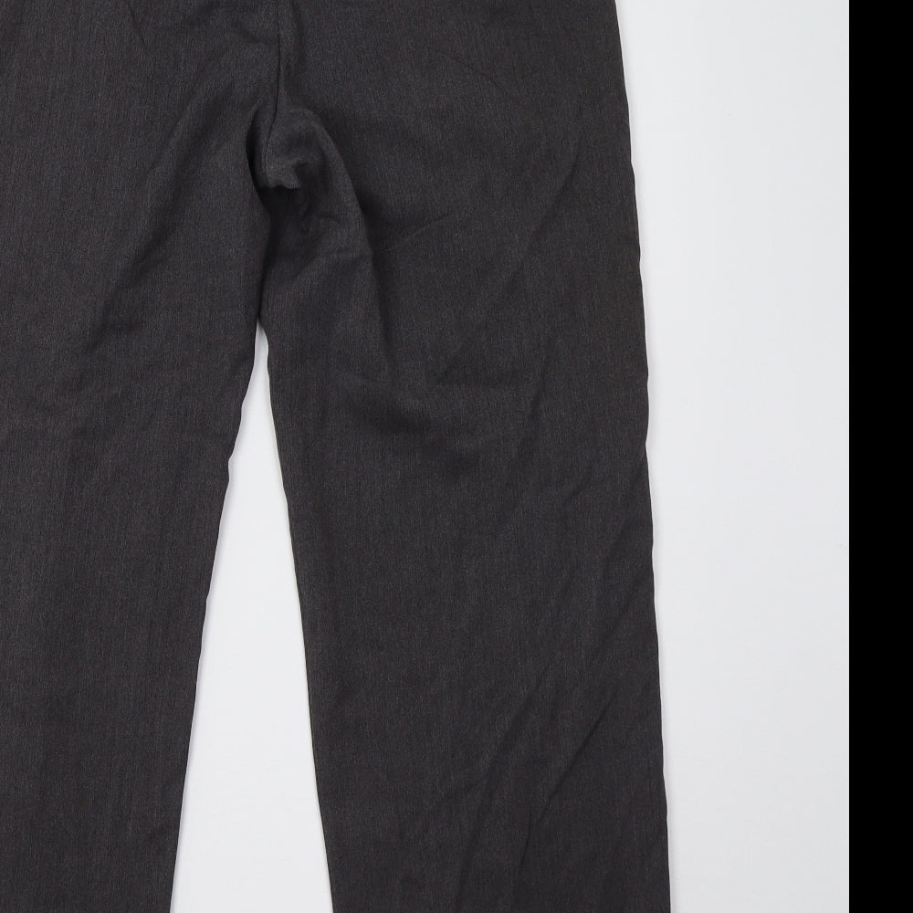Poppy Womens Grey   Trousers  Size 14 L29 in