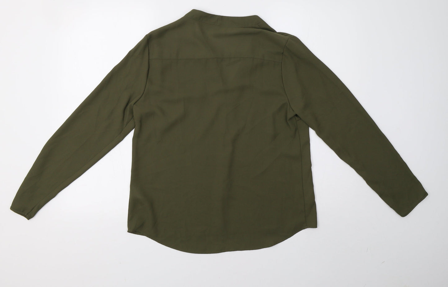 Primark Womens Green  Mesh Pullover Sweatshirt Size 12