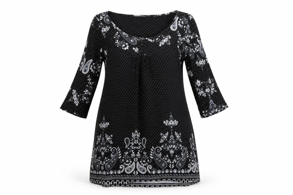 NEXT Womens Grey Polka Dot  A-Line  Size 10