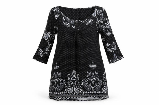 Next Womens Grey Polka Dot  A-Line  Size 10