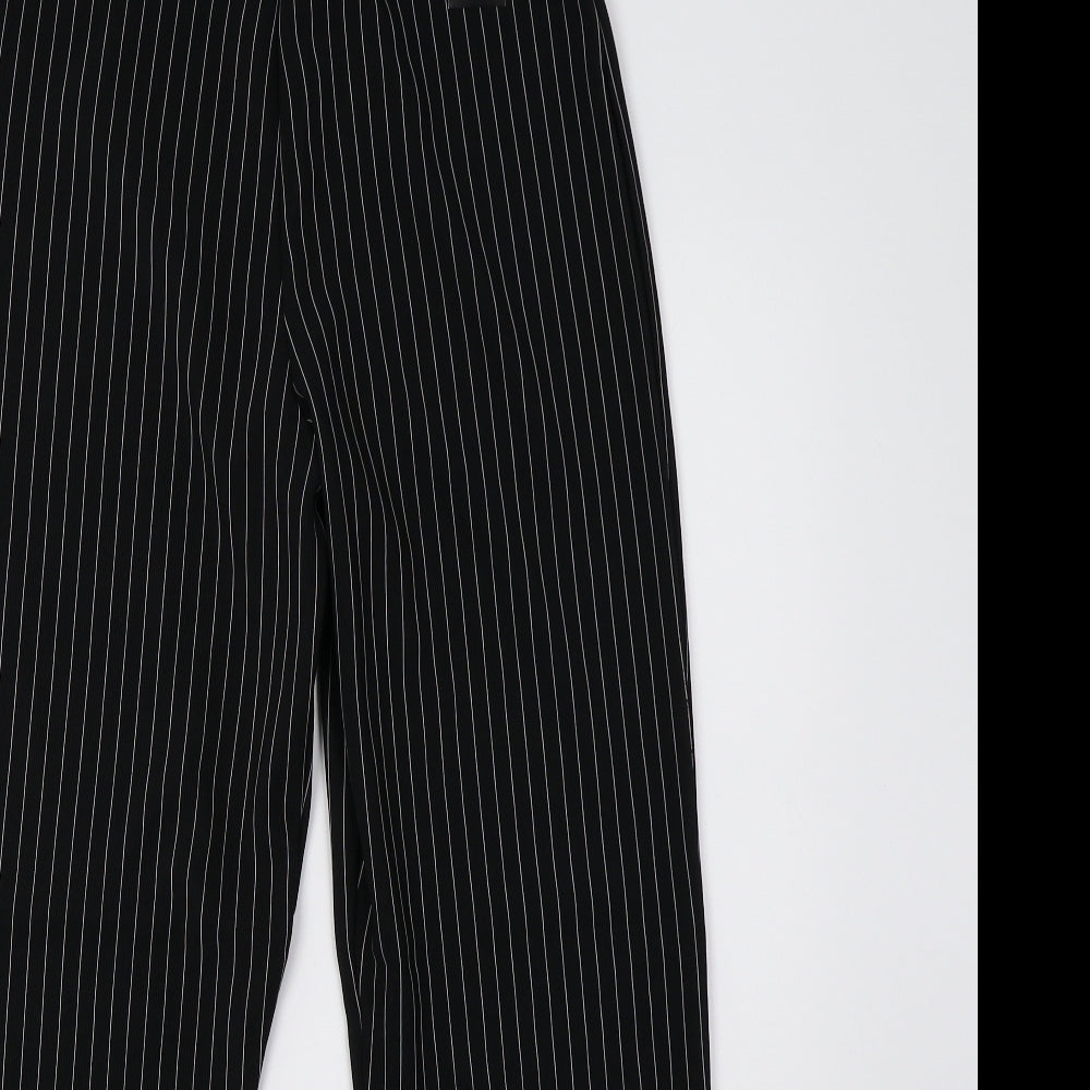 gloss Womens White Striped  Trousers  Size 8 L24 in