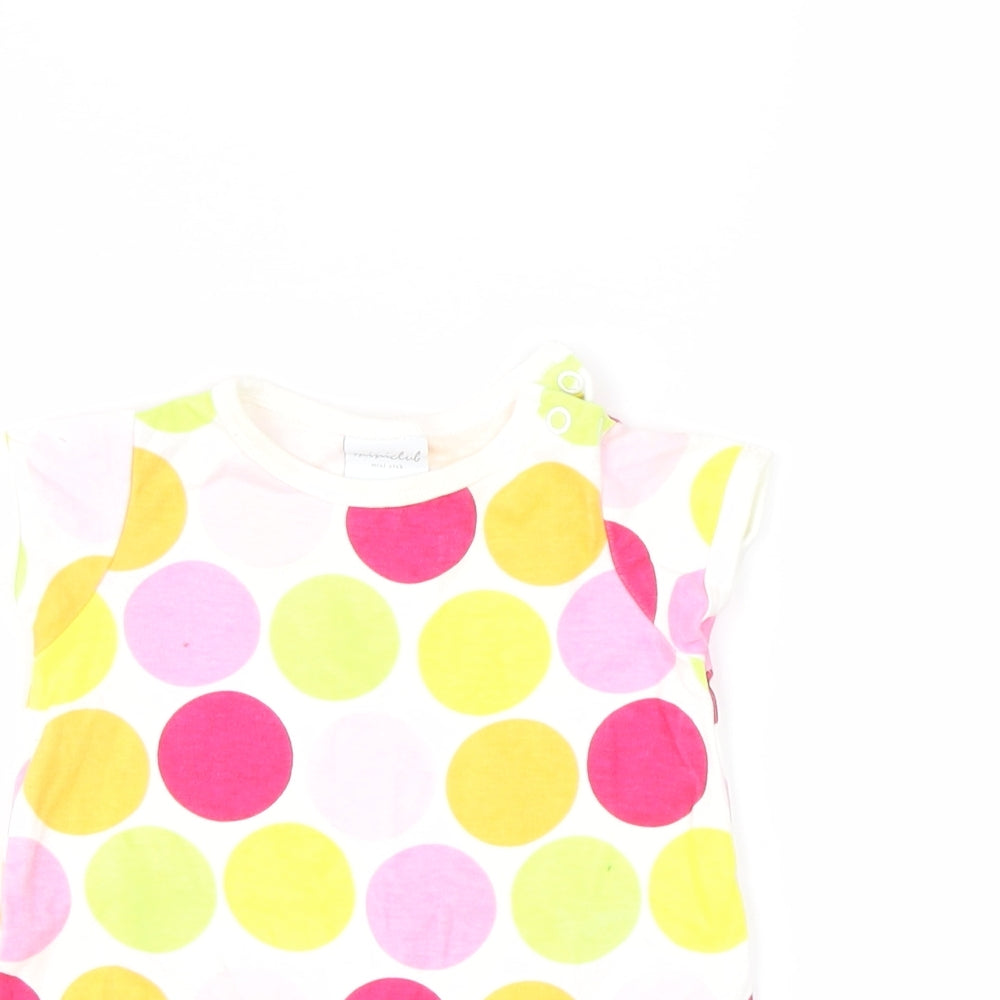 Miniclub Baby Multicoloured Polka Dot  Romper One-Piece Size 0-3 Months