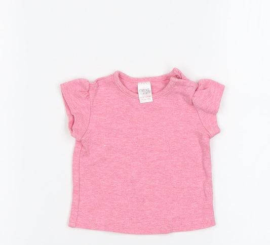 NEXT Baby Pink   Basic Polo Size 0-3 Months