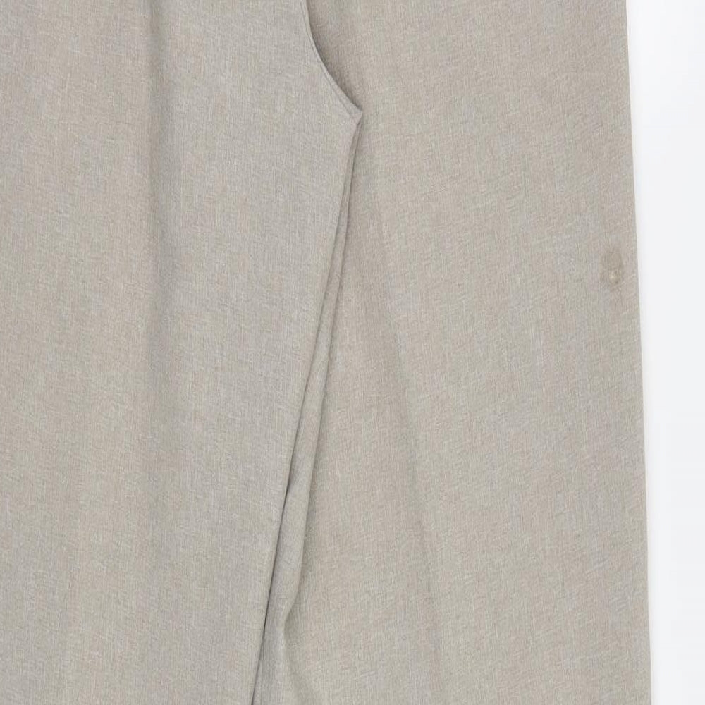 Preworn Womens Beige   Trousers  Size 14 L29 in