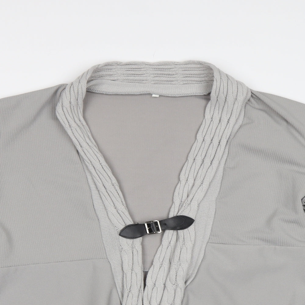 Preworn Womens Grey   Jacket Blazer Size L