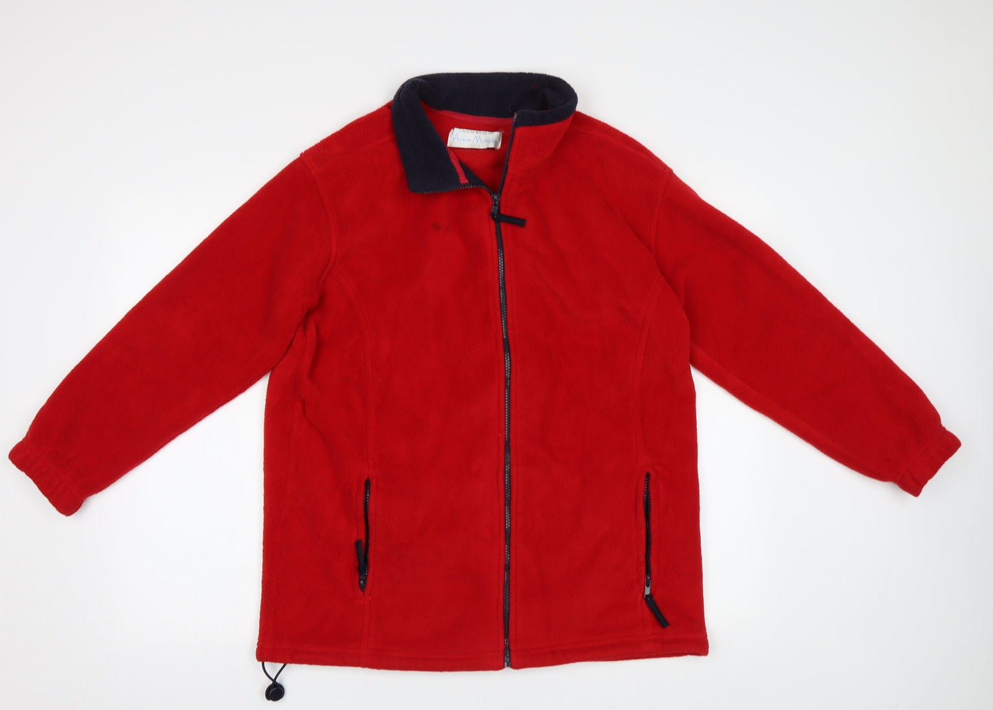 Anna Morelle Womens Red   Pullover Sweatshirt Size 12