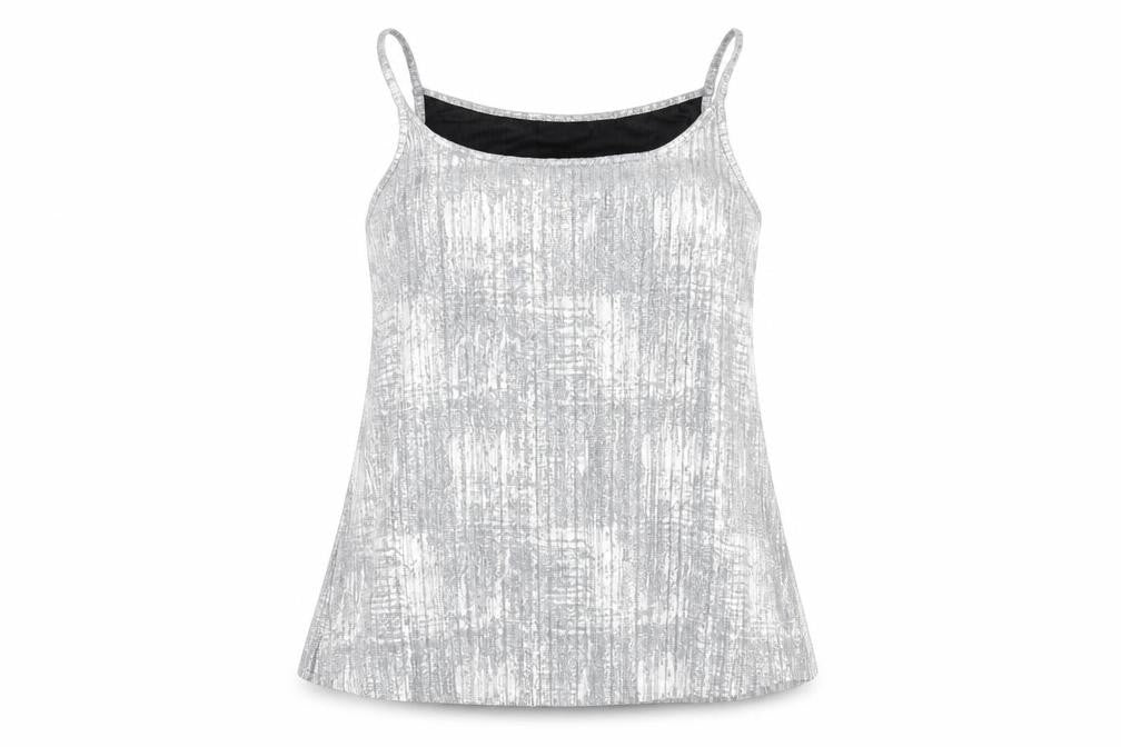 Fransa Womens Silver   Camisole Tank Size L