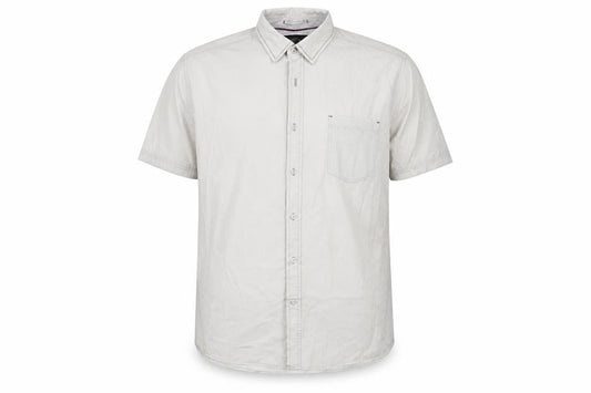 Drill Clothing Mens Grey    Button-Up Size XL
