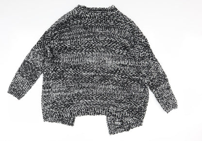 Back view of Papaya women’s multicoloured cardigan jumper, size M