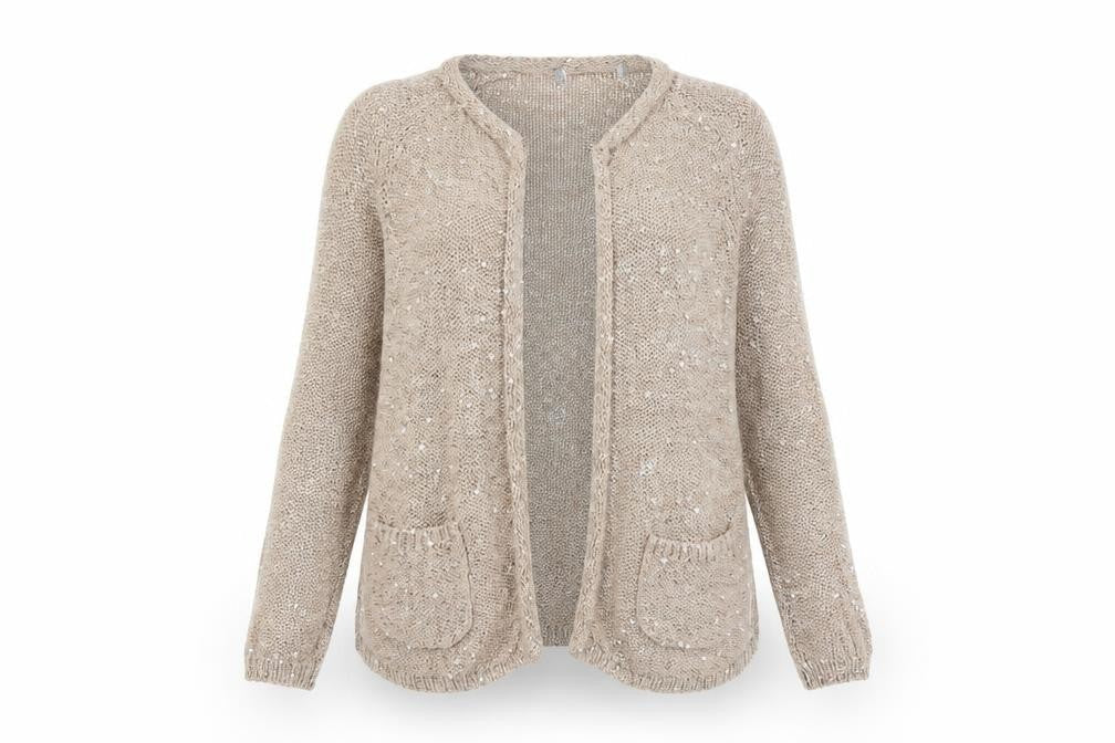 Marks & Spencer Womens Beige   Pullover Jumper Size 12