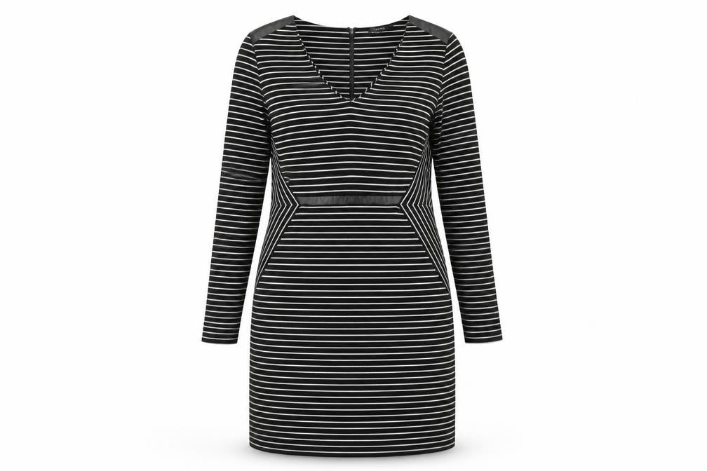 Autograph Womens Multicoloured Striped  A-Line  Size 12