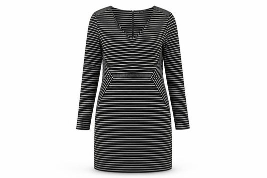 Autograph Womens Multicoloured Striped  A-Line  Size 12