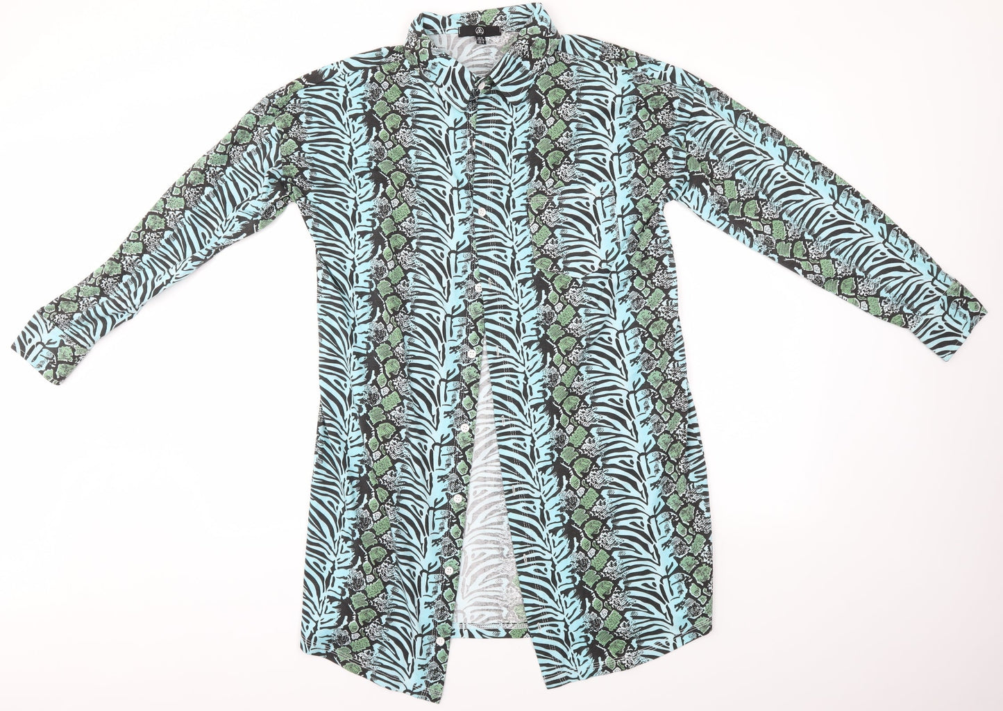 Missguided Womens Multicoloured   Basic Blouse Size 8