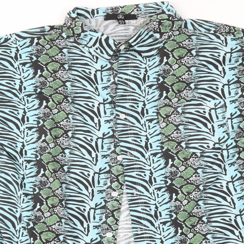 Missguided Womens Multicoloured   Basic Blouse Size 8