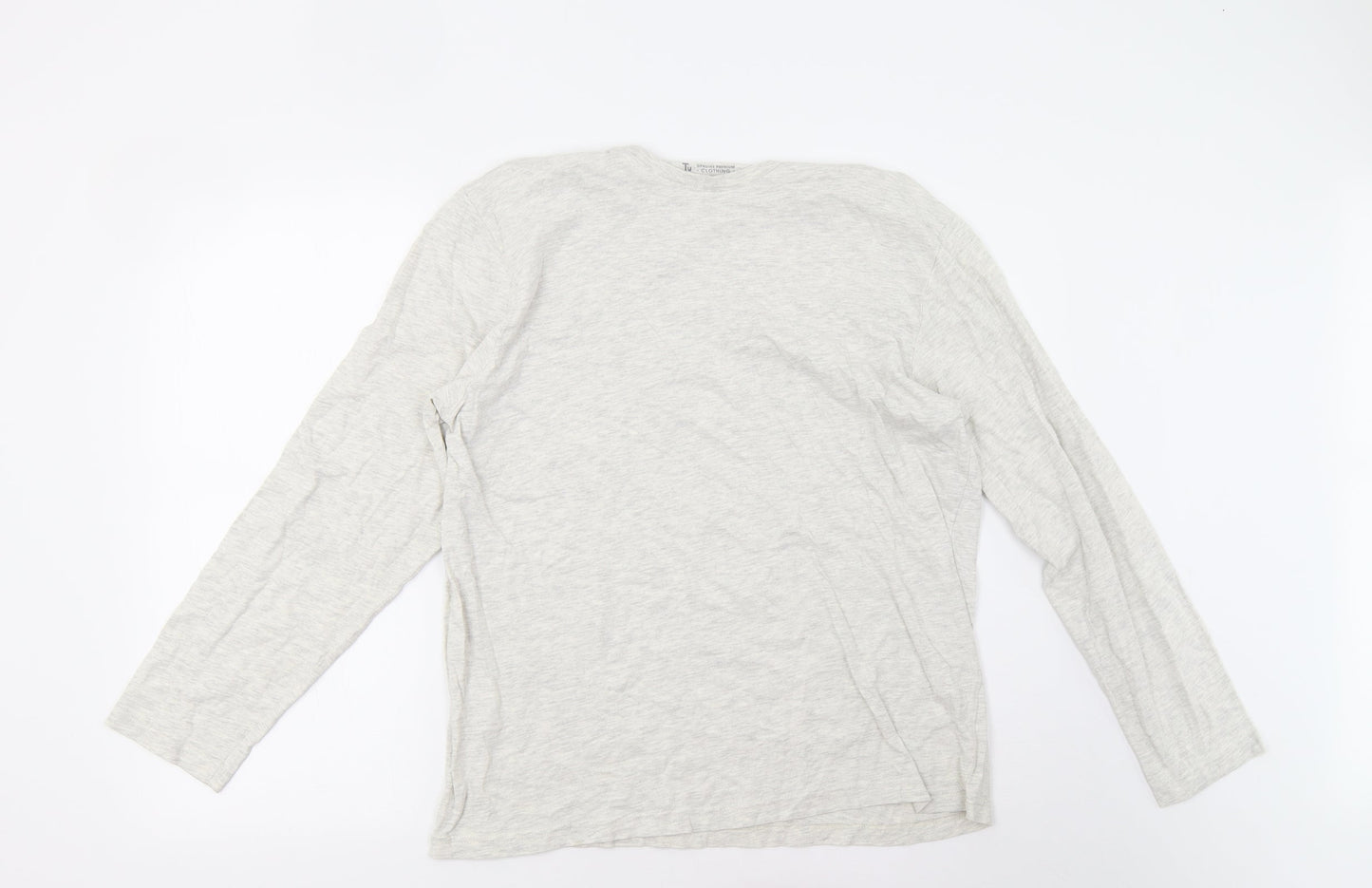 TU Womens Grey   Basic T-Shirt Size M