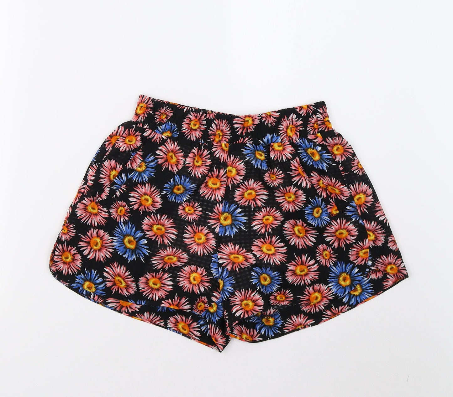Hearts & Bows Womens Multicoloured Floral  Sweat Shorts Size 8
