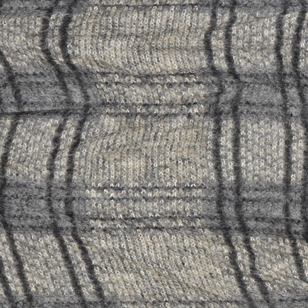 Topshop Womens Beige Check  Pullover Jumper Size 14