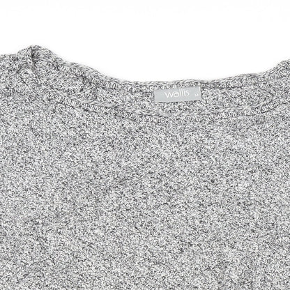 Wallis Womens Grey   Pullover Jumper Size M