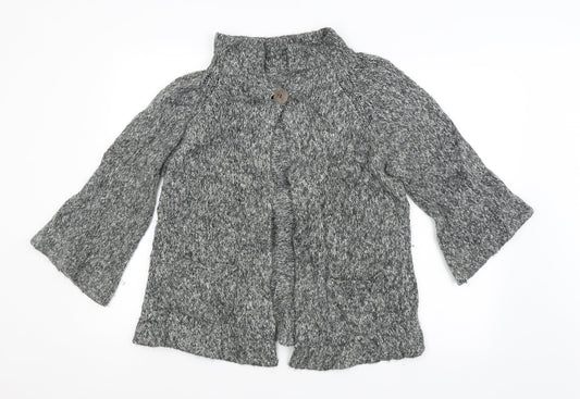 New Look Womens Grey   Cardigan Jumper Size 16