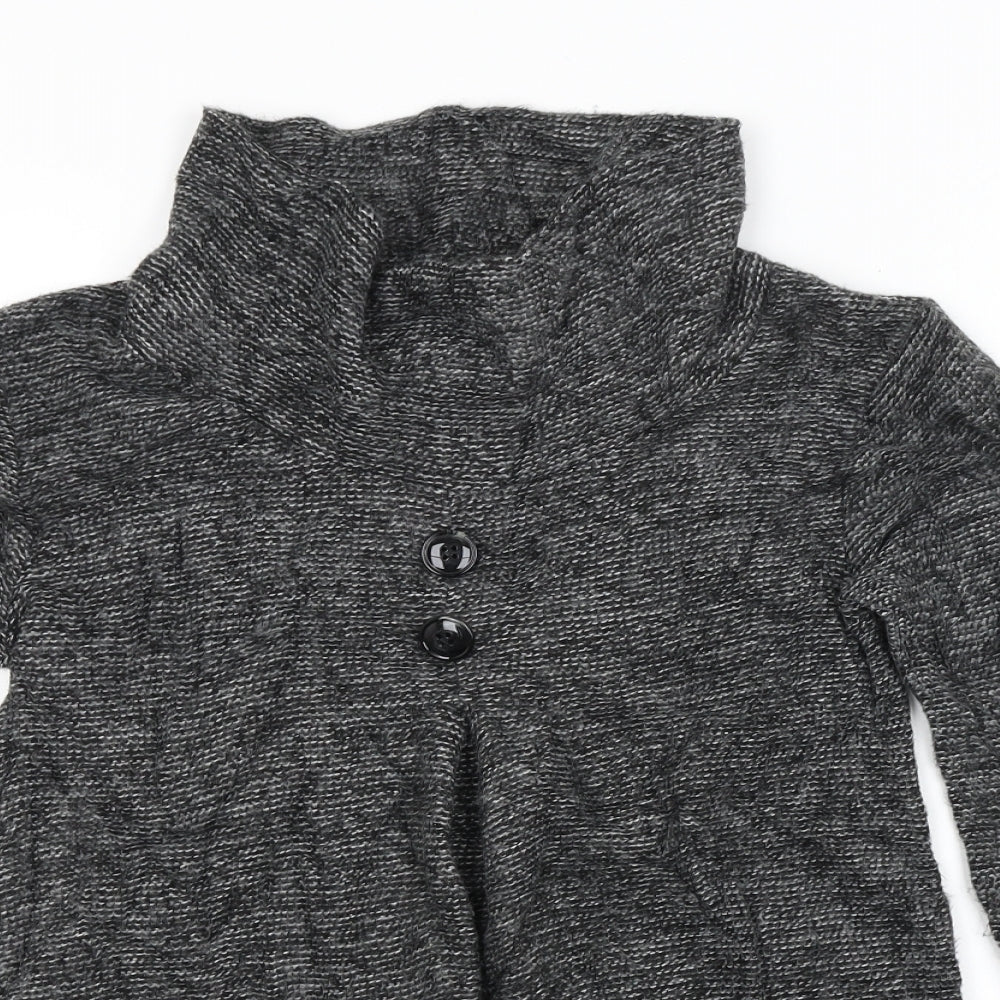 Luca Vanucci Mens Grey   Pullover Jumper Size S
