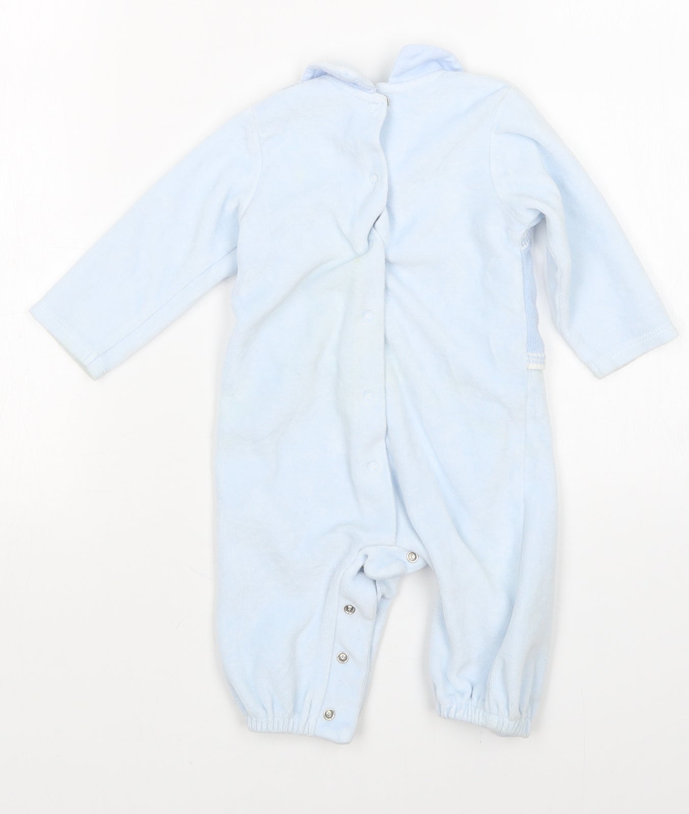 May Ral Boys Blue   Babygrow One-Piece Size 3-6 Months