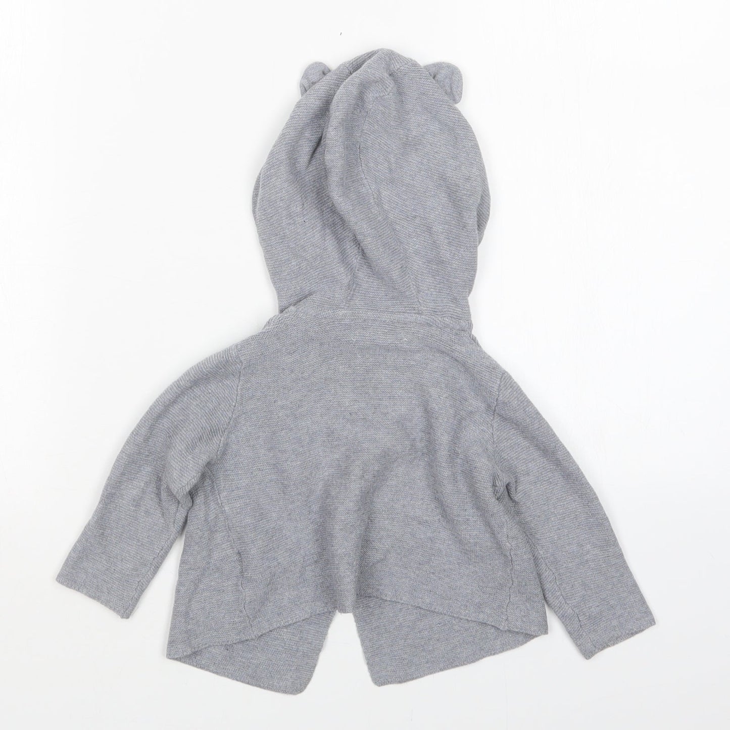 RESERVED Baby Grey   Cardigan Jumper Size 6-9 Months