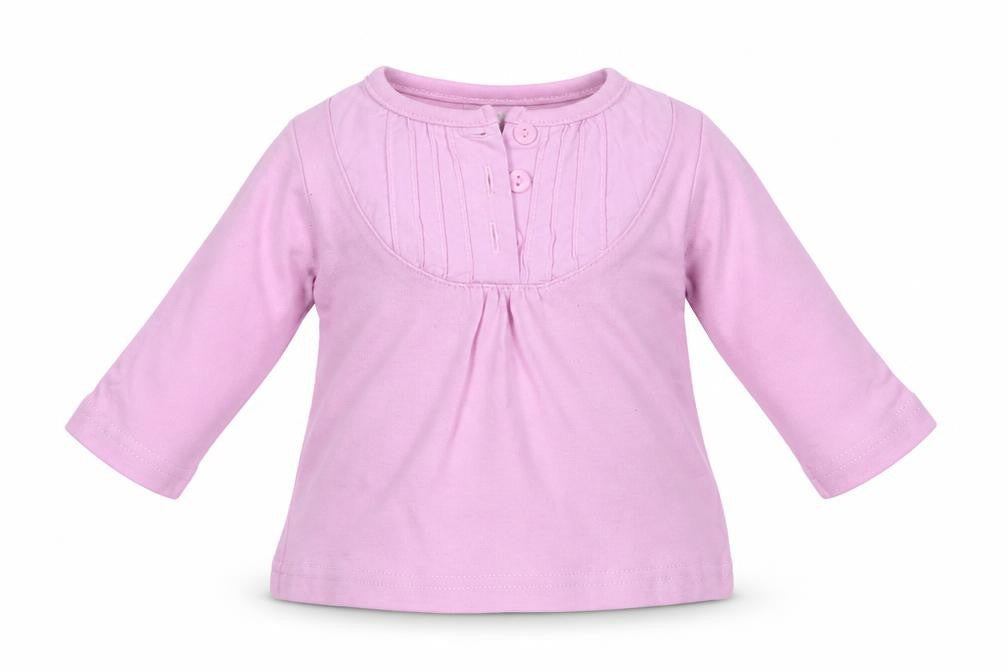 in extenoo Girls Pink   Basic T-Shirt Size 3-6 Months