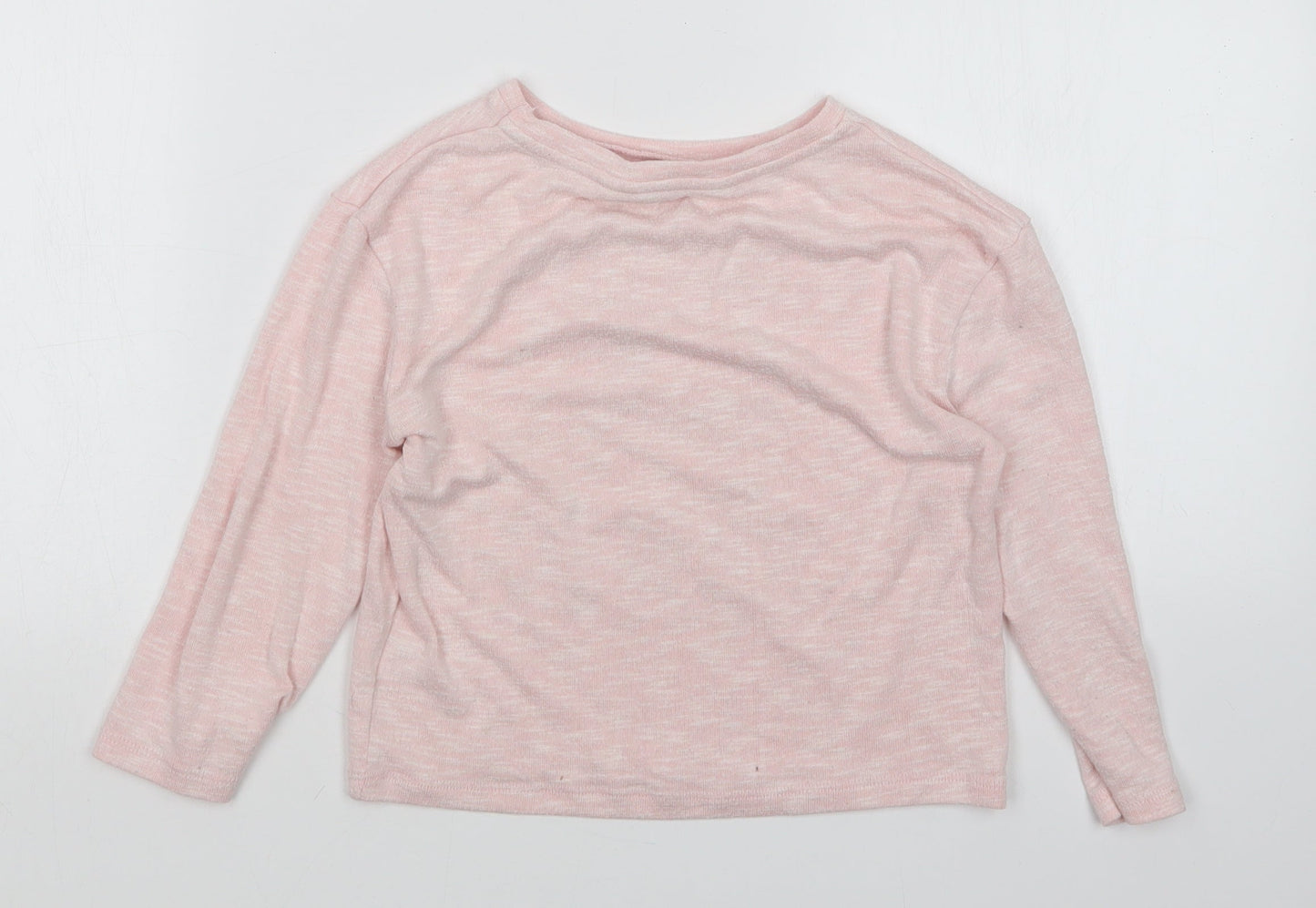 evie Girls Pink   Pullover Jumper Size 5-6 Years