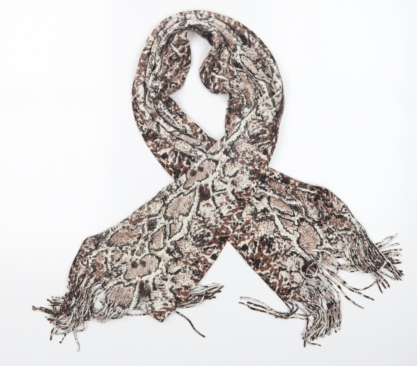Preworn Womens Multicoloured Animal Print   Scarf