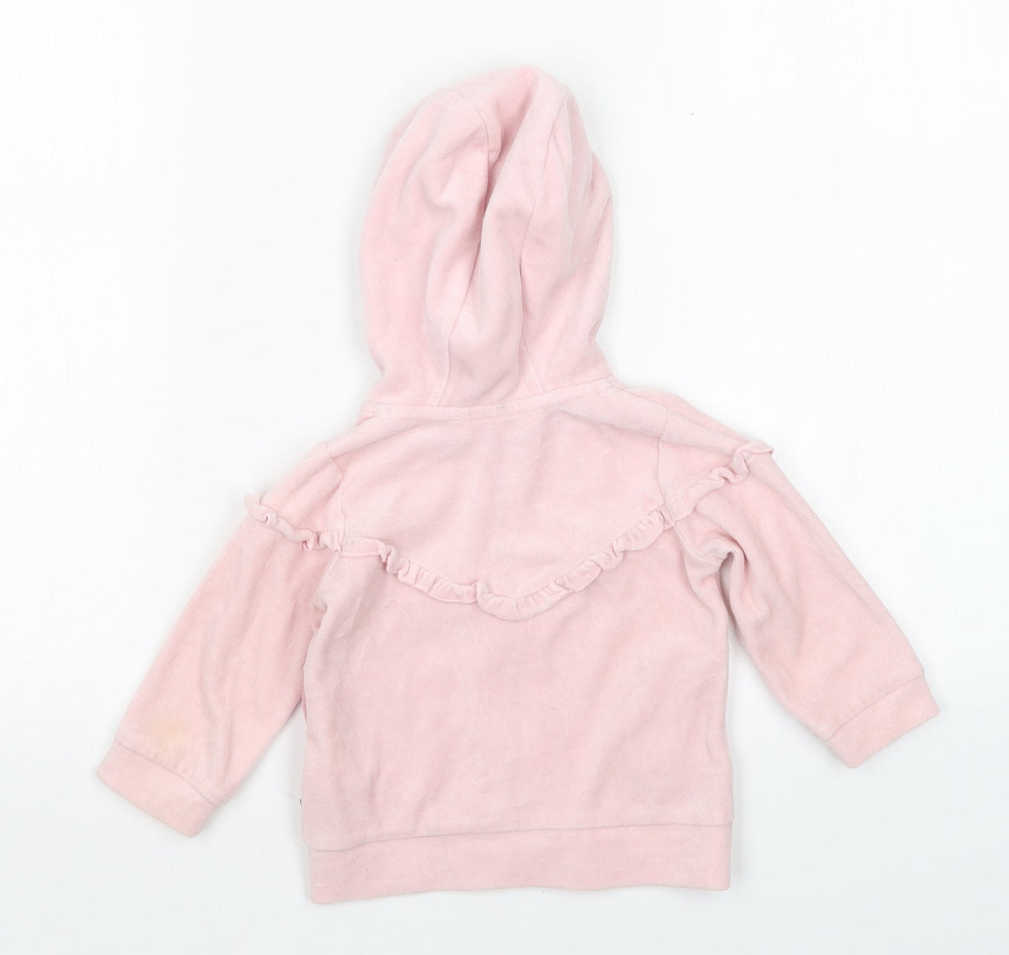 coccodrillo Girls Pink   Full Zip Jumper Size 6-9 Months