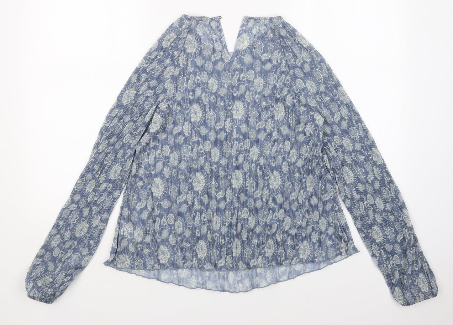 M&S Womens Multicoloured Floral  Basic Blouse Size 8