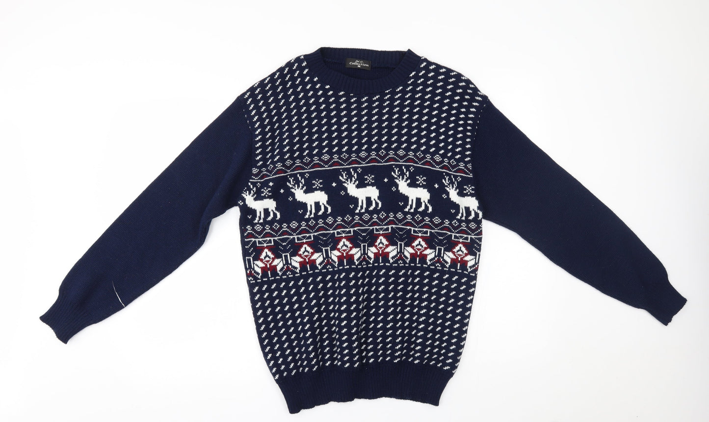 nc collection Mens Blue   Pullover Jumper Size M