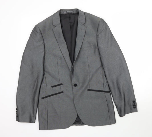 Taylor & Wright Mens Grey   Jacket Suit Jacket Size 38