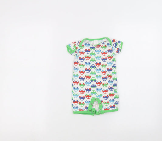 Mini Club Baby White   Babygrow One-Piece Size 3-6 Months