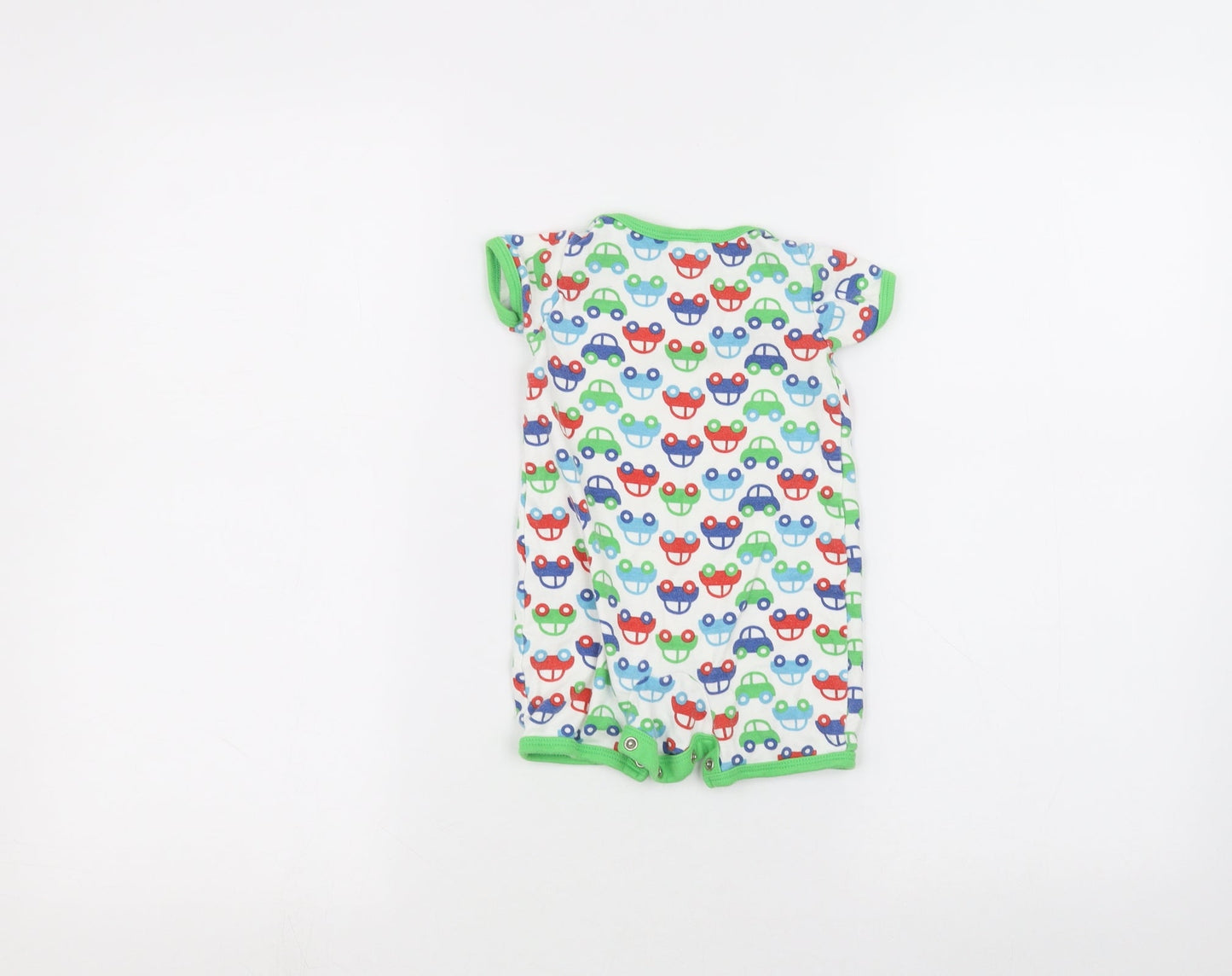Mini Club Baby White   Babygrow One-Piece Size 3-6 Months