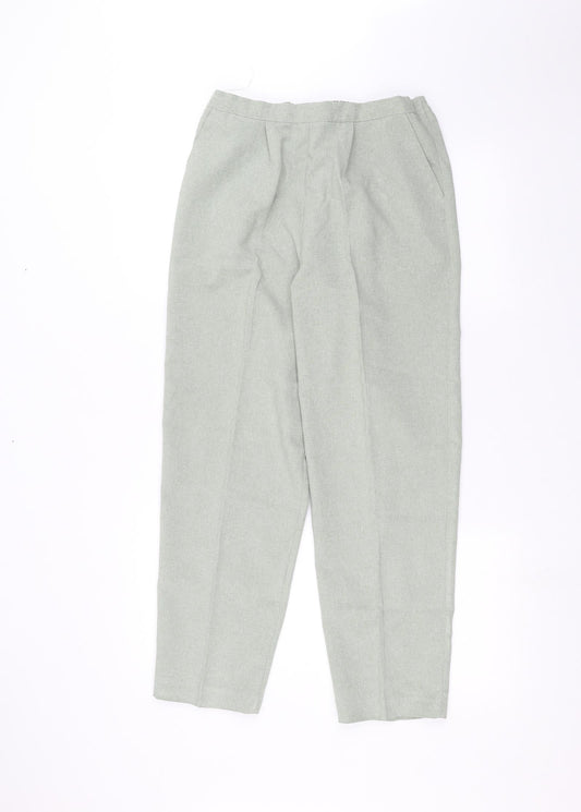Classics Womens Green   Trousers  Size 14 L27 in
