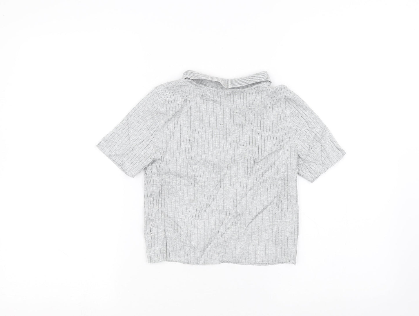 H&M Girls Grey   Basic T-Shirt Size 11-12 Years