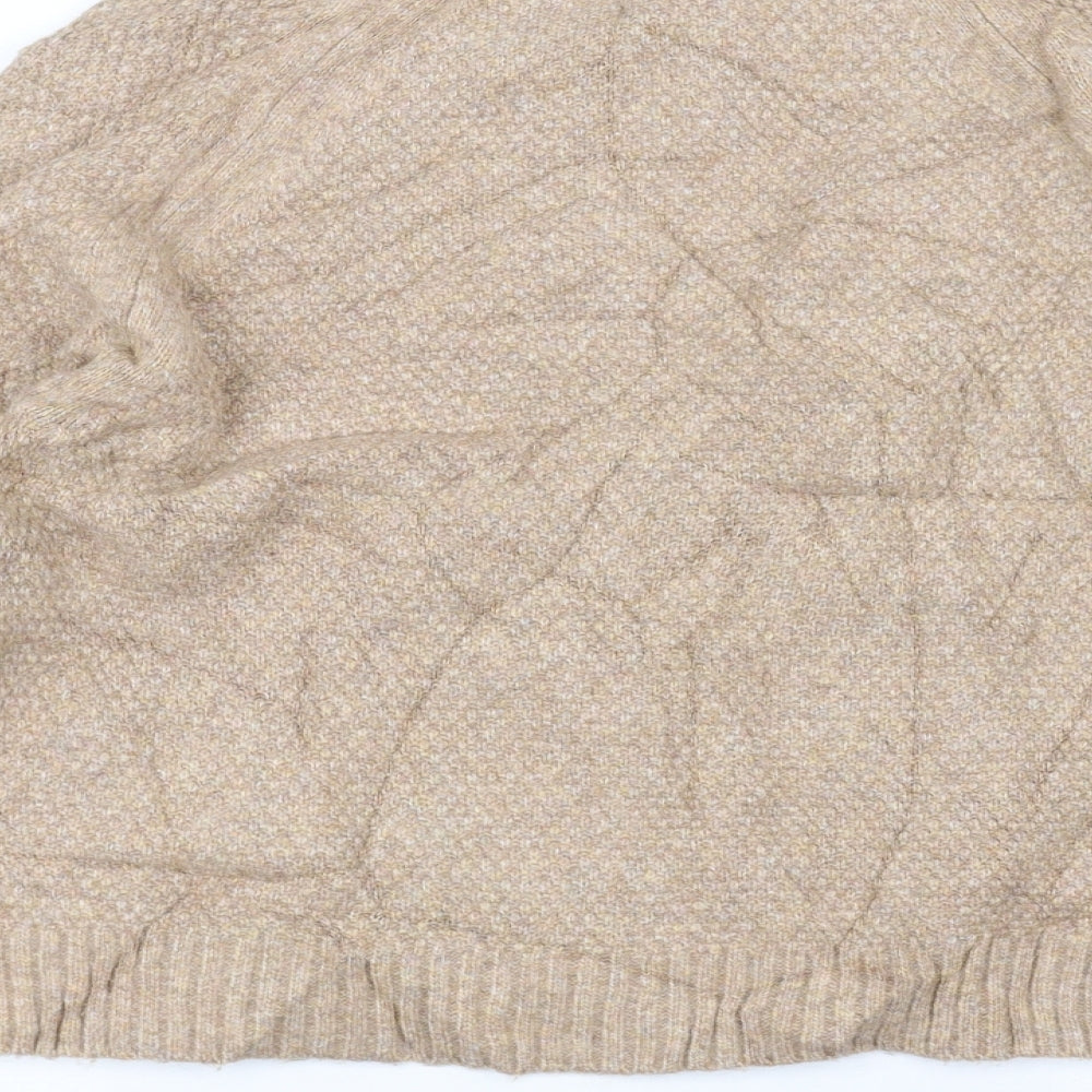 Warehouse Womens Beige   Pullover Jumper Size 14