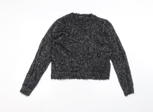 Marks and Spencer Womens Black   Pullover Jumper Size 12