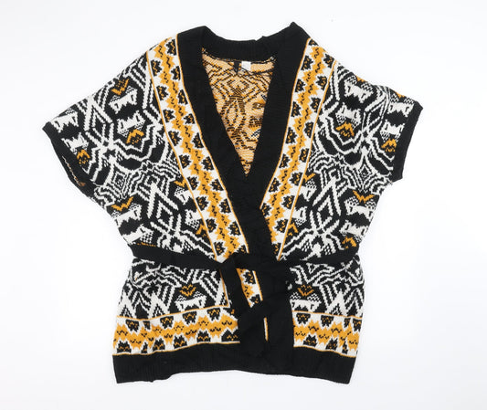 H&M Womens Black   Jacket Coatigan Size L