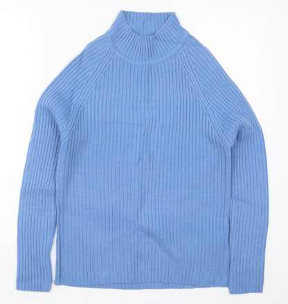 Zingara Mens Blue  Knit Pullover Jumper Size M