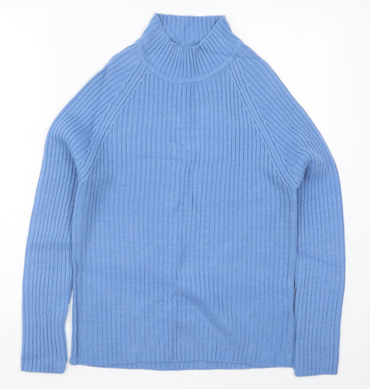 Zingara Mens Blue  Knit Pullover Jumper Size M