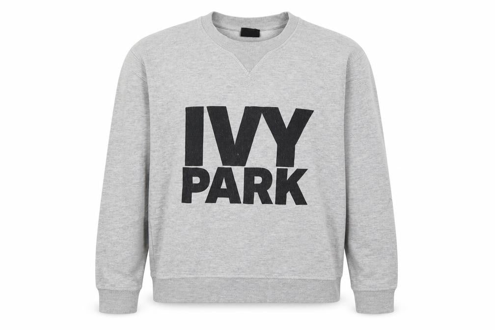 IVY PARK Womens Grey   Pullover Sweatshirt Size XS