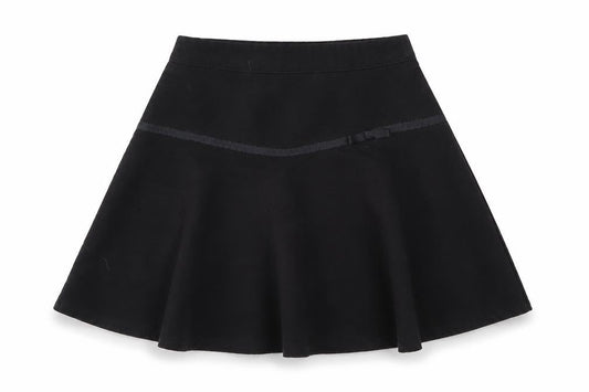 George Girls Black   Skater Skirt Size 7-8 Years
