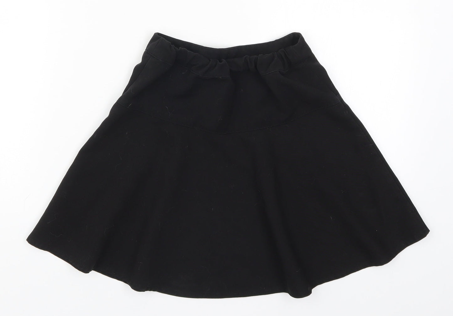 George Girls Black   Skater Skirt Size 7-8 Years