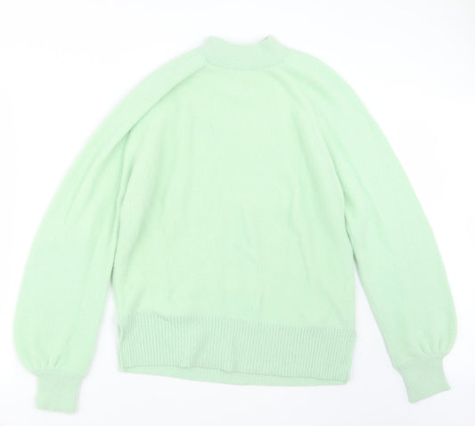 Preworn Womens Green  Knit Pullover Jumper Size M