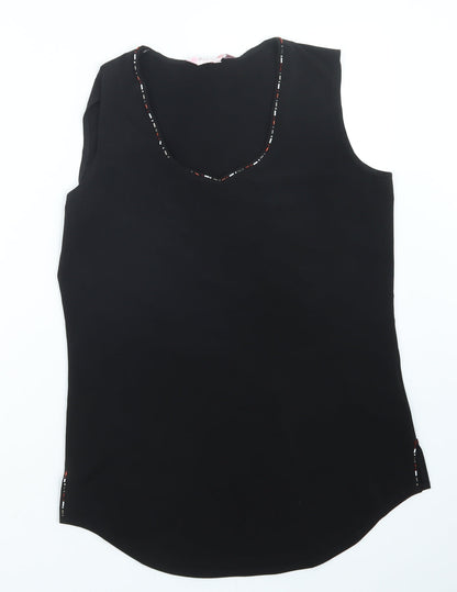 Preloved Michele Hope Womens Black   Basic Tank Size 14 - Front